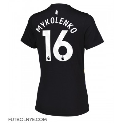 Camiseta Everton Vitaliy Mykolenko #16 Tercera Equipación para mujer 2025-26 manga corta Camiseta Everton Vitaliy Mykolenko #16 Tercera Equipación para mujer 2025-26 manga corta